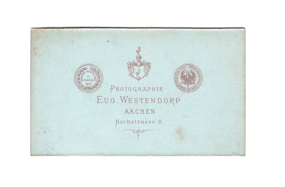 Fotografie Feine Dame - Aachen um 1880