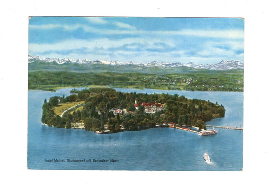 Ansichtskarte Insel Mainau im Bodensee