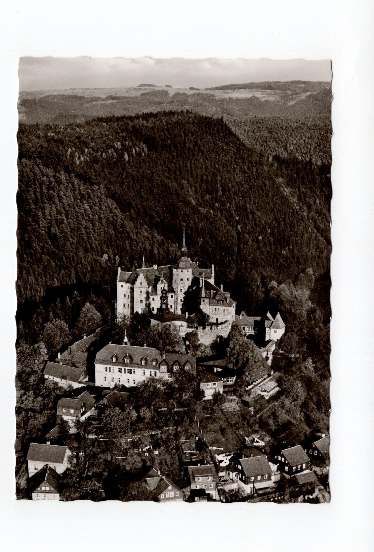 Ansichtskarte Burg Lauenstein / Oberfranken