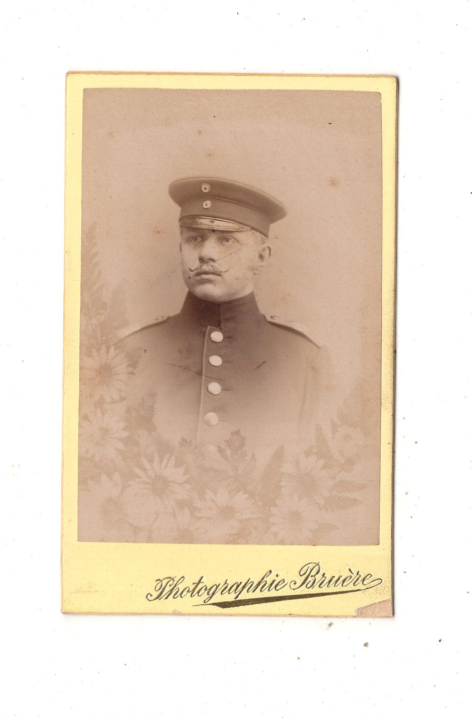 Fotografie Soldat - Metz 1880er