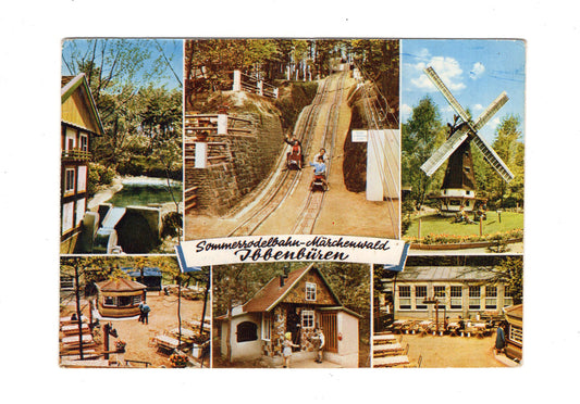 Ansichtskarte Sommerrodelbahn-Märchenwald Ibbenbüren