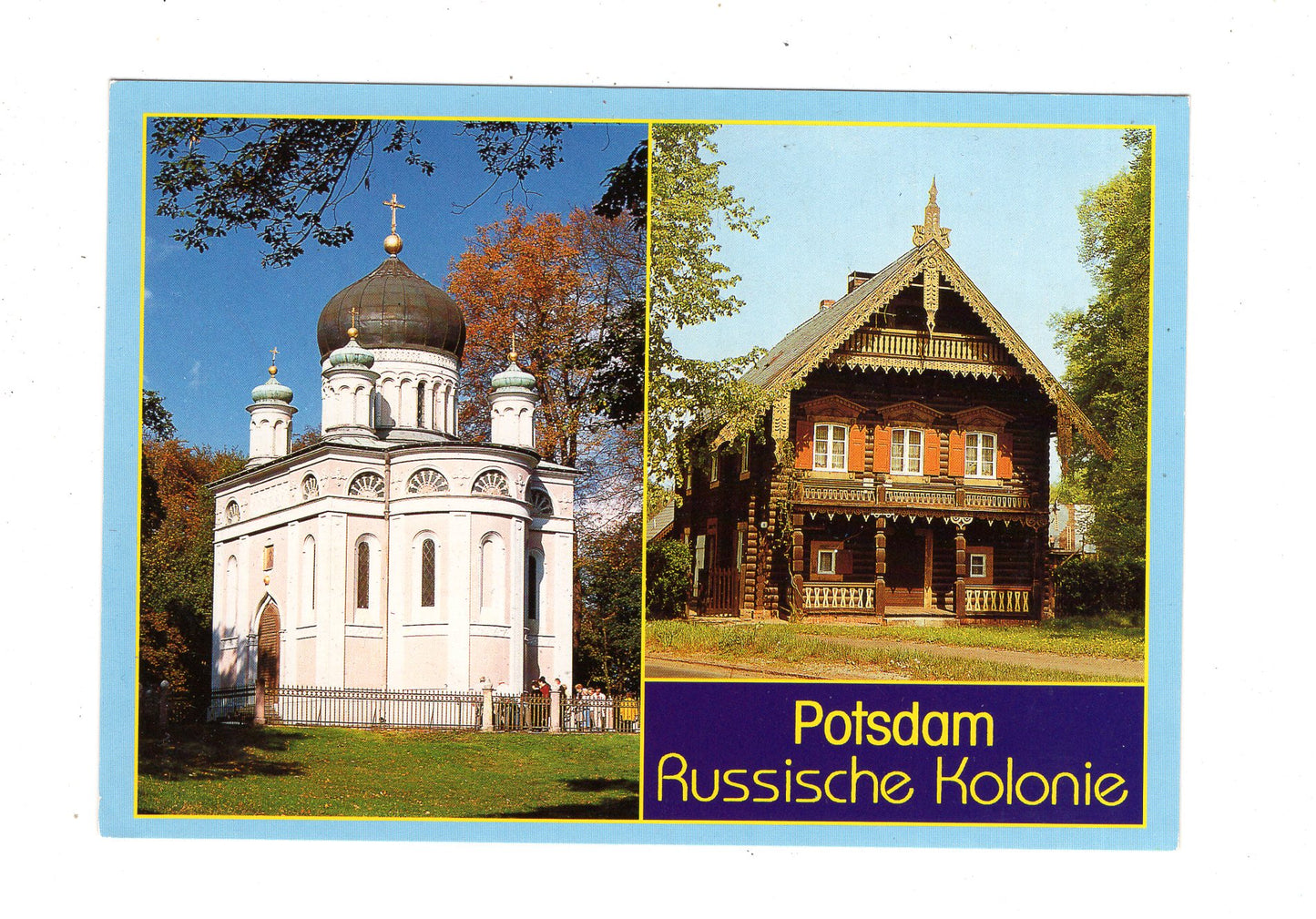 Ansichtskarte Potsdam / Russische Kolonie / M1-53