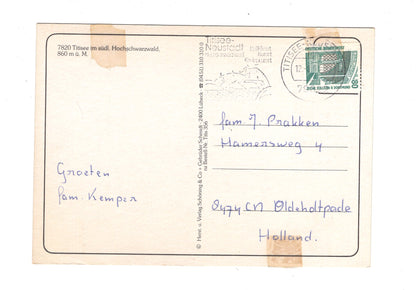 Ansichtskarte Grüße vom Titisee im Hochschwarzwald / G1-65