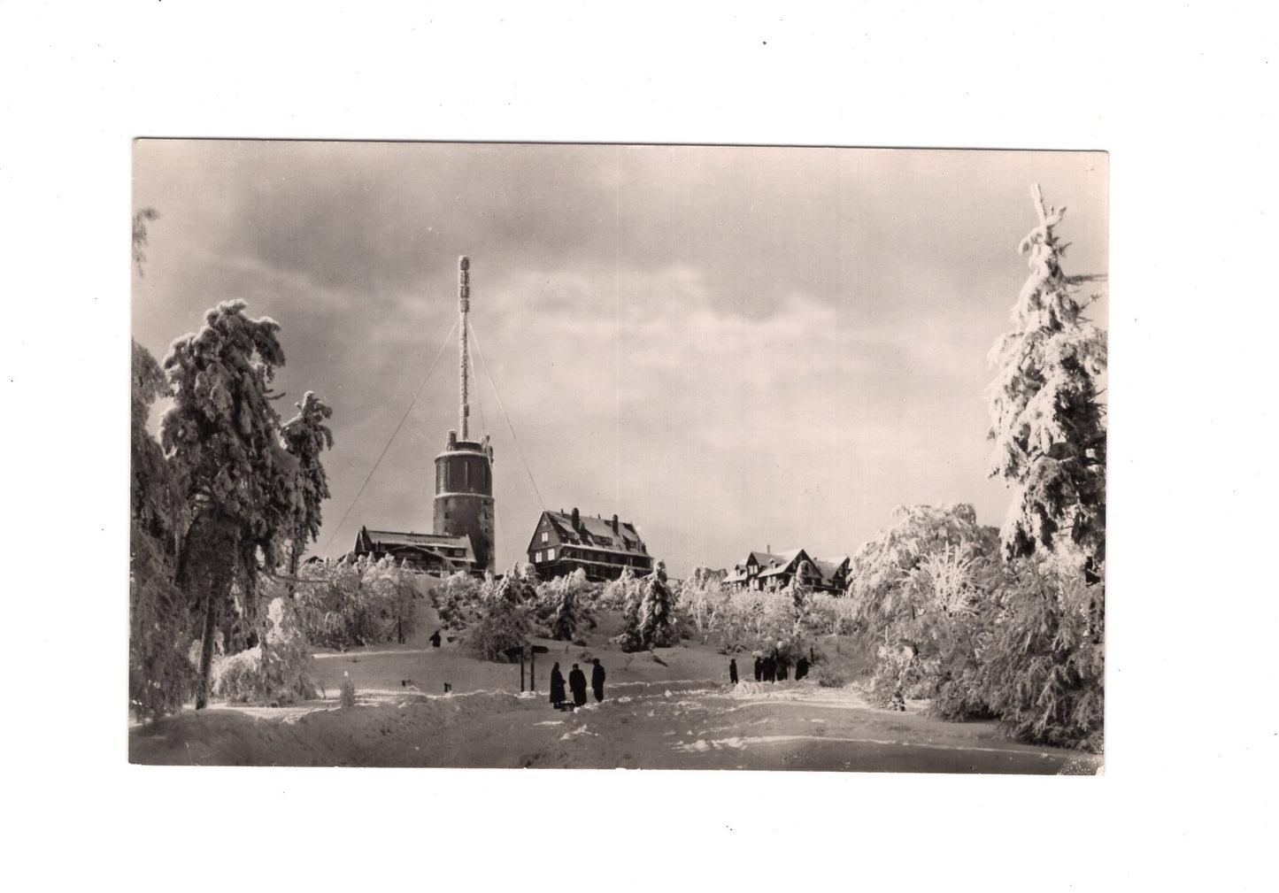 Ansichtskarte Großer Inselsberg / Thüringer Wald