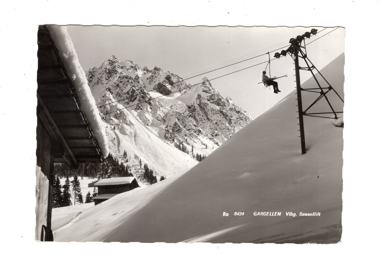 Ansichtskarte Gargellen / Vorarlberg / Sessellift / Österreich / O1-53
