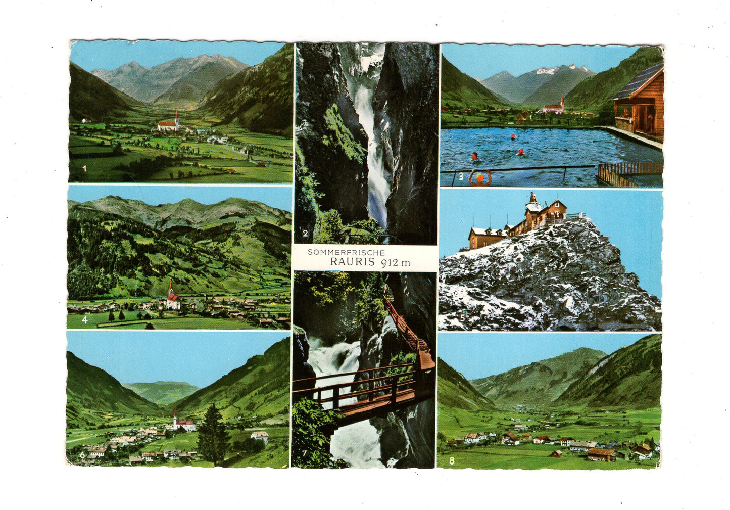 Ansichtskarte Rauris / Salzburger Land / Österreich