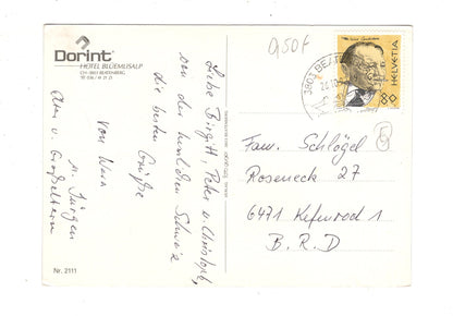 Ansichtskarte Hotel Blüemlisalp / Beatenberg / Schweiz