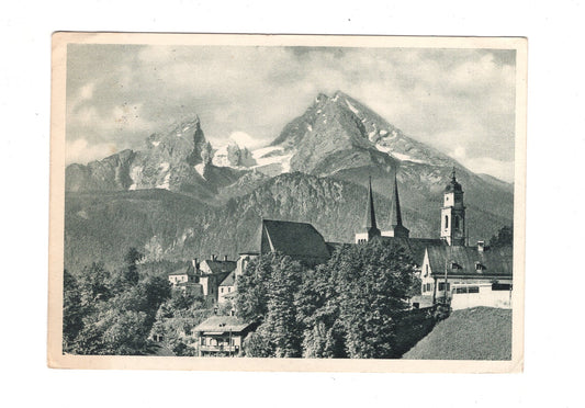 Ansichtskarte Berchtesgaden mit Watzmann / I1-60