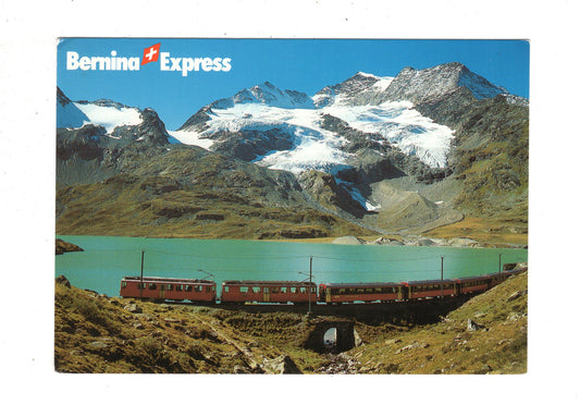 Ansichtskarte Bernina Express / Rhätische Bahn / Schweiz