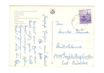 Ansichtskarte Rauris / Salzburger Land / Österreich