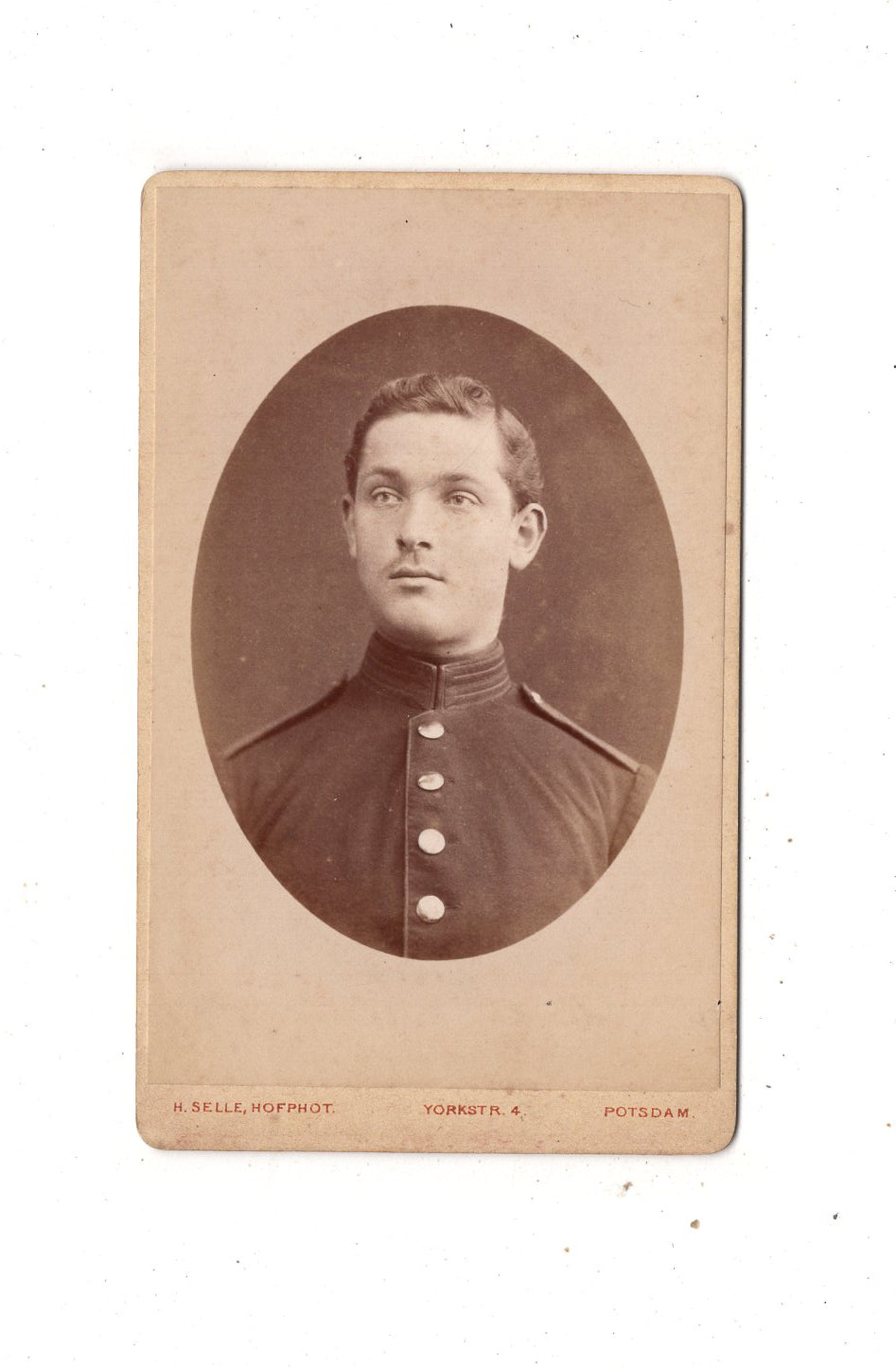 Fotografie Soldat - Potsdam 1870er