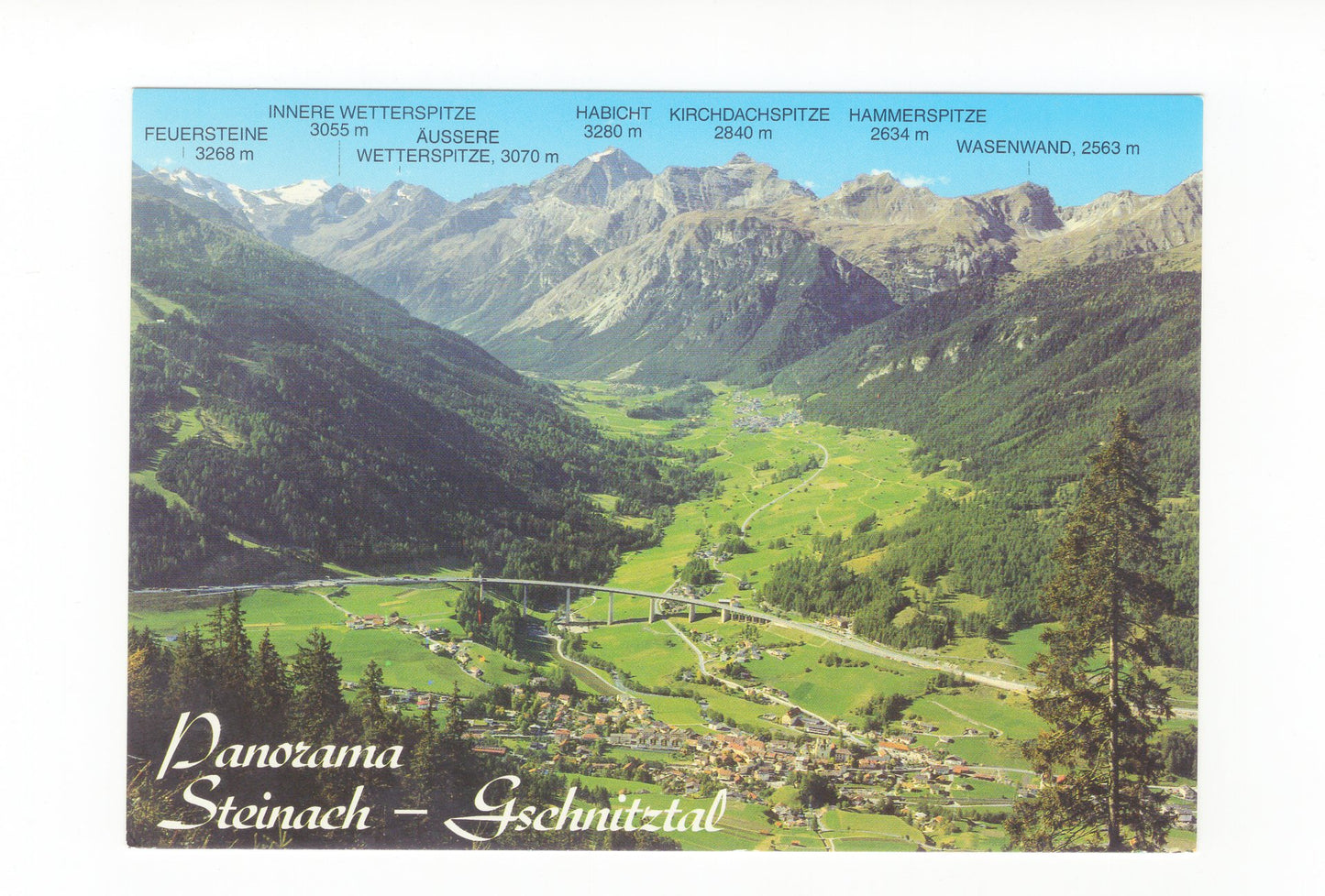 Ansichtskarte Steinach am Brenner / Gschnitztal / Tirol / Österreich