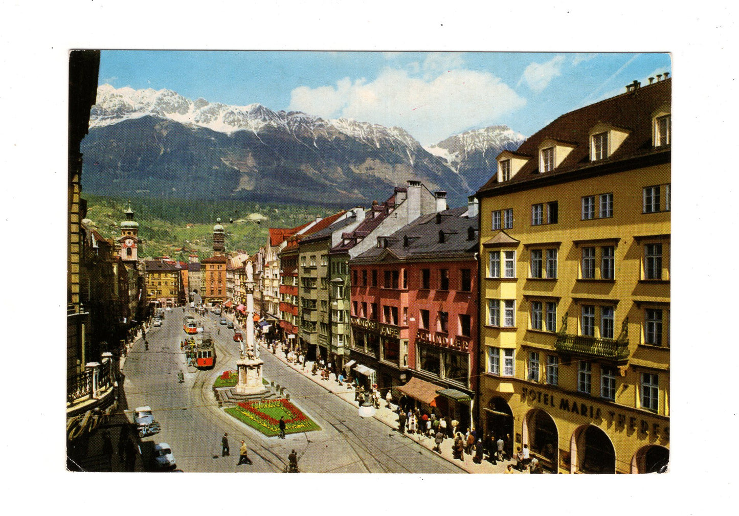 Ansichtskarte Innsbruck / Maria-Theresien-Straße / Tirol / Österreich