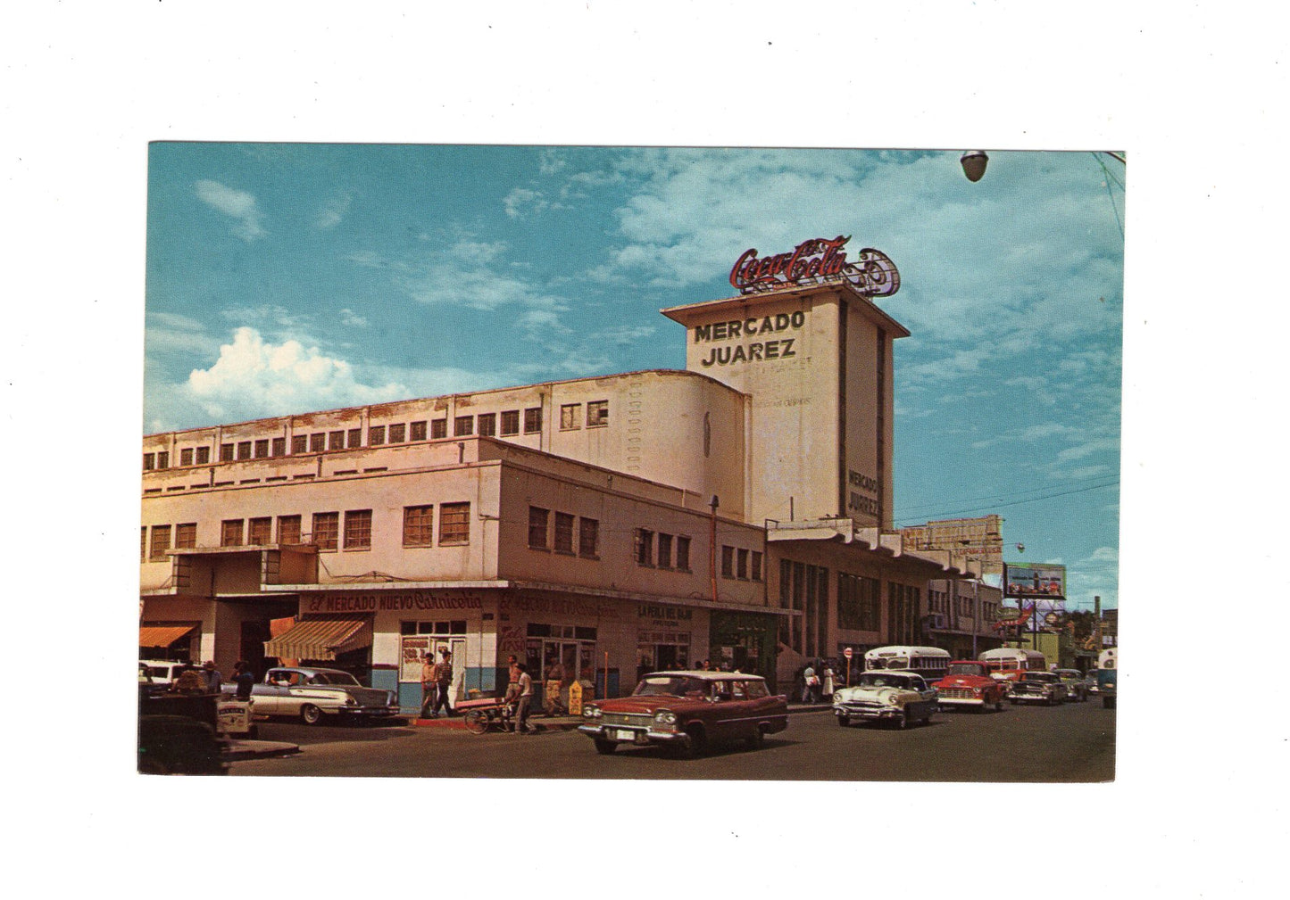 Ansichtskarte Juarez / Mercado Juarez / Mexiko