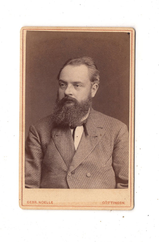 Fotografie Herrenportrait - Göttingen 1870er