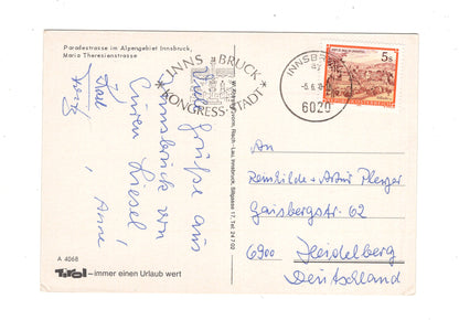 Ansichtskarte Innsbruck / Maria-Theresien-Straße / Tirol / Österreich