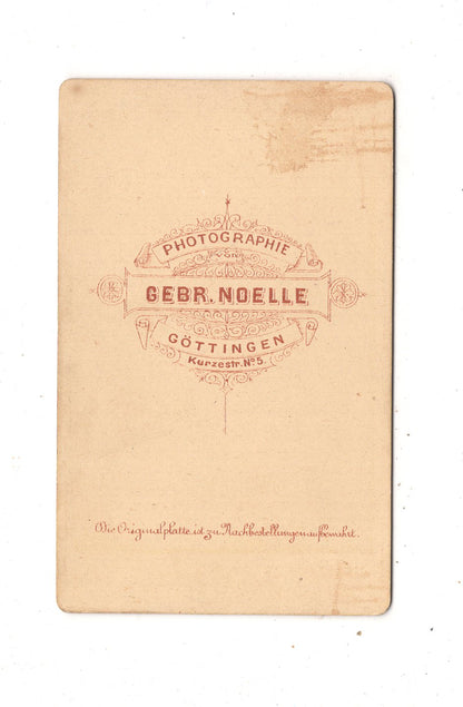 Fotografie Herrenportrait - Göttingen 1870er