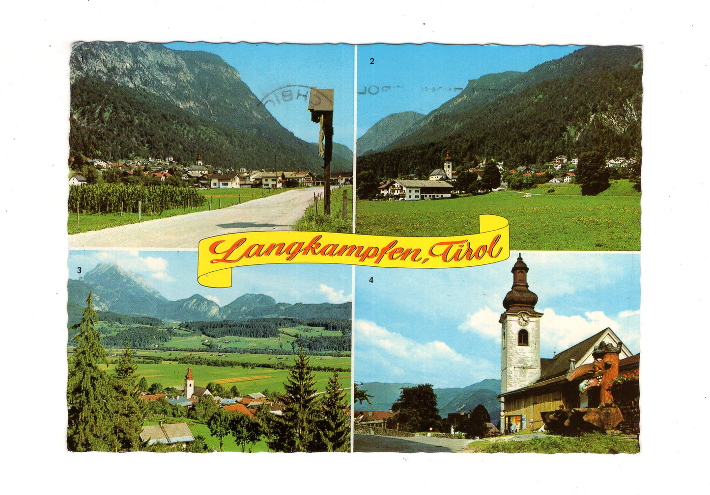 Ansichtskarte Langkampfen / Tirol / Österreich