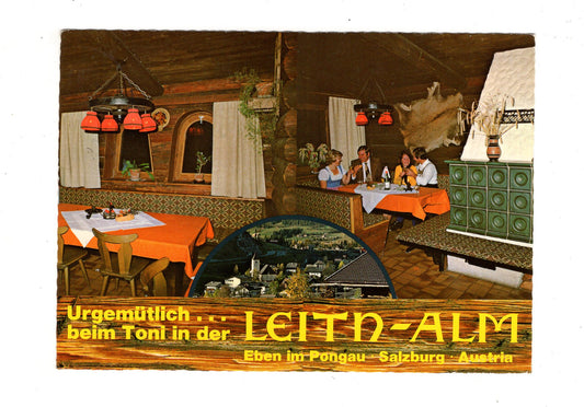 Ansichtskarte Leitn-Alm / Eben im Pongau / Österreich