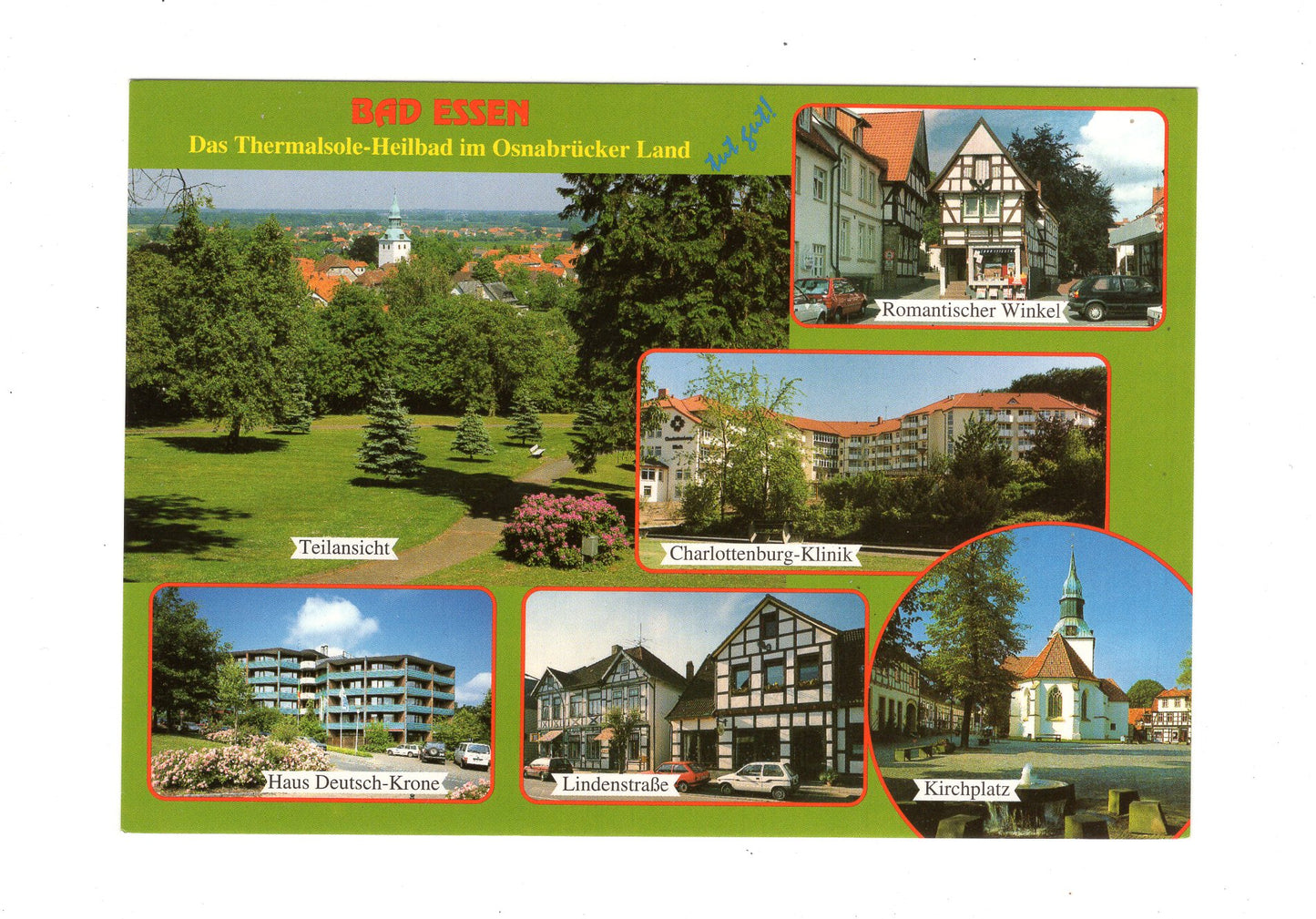 Ansichtskarte Bad Essen im Wiehengebirge / Haus Deutsch-Krone +++