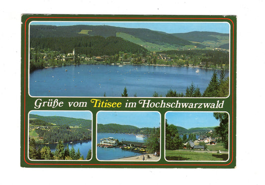 Ansichtskarte Grüße vom Titisee im Hochschwarzwald / G1-65