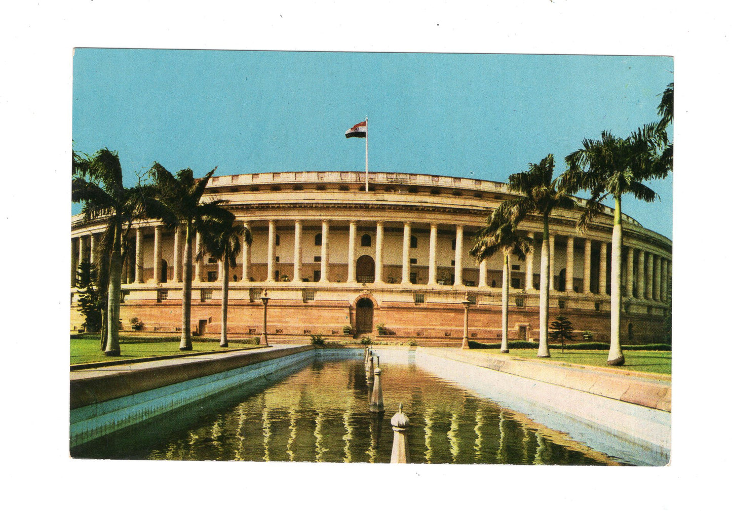 Ansichtskarte Parliament House / New Delhi / Indien