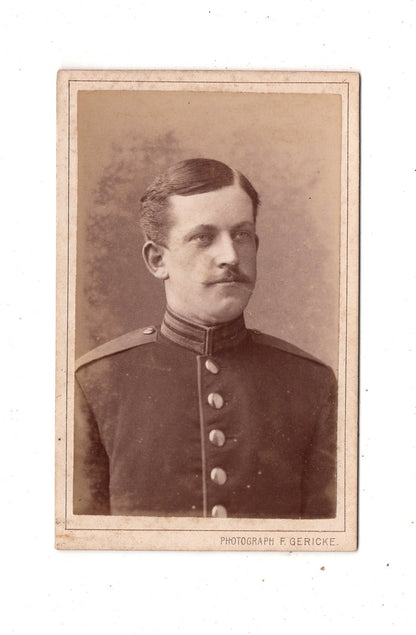 Fotografie Soldat - Berlin 1884