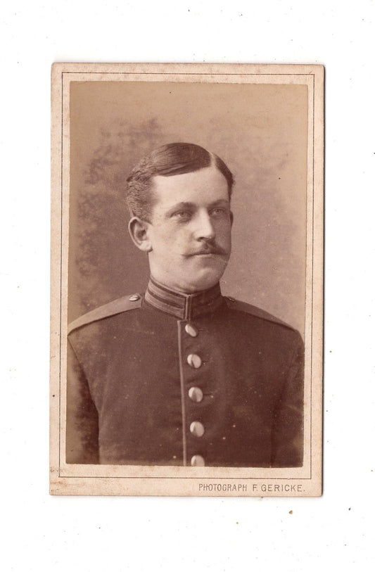 Fotografie Soldat - Berlin 1884