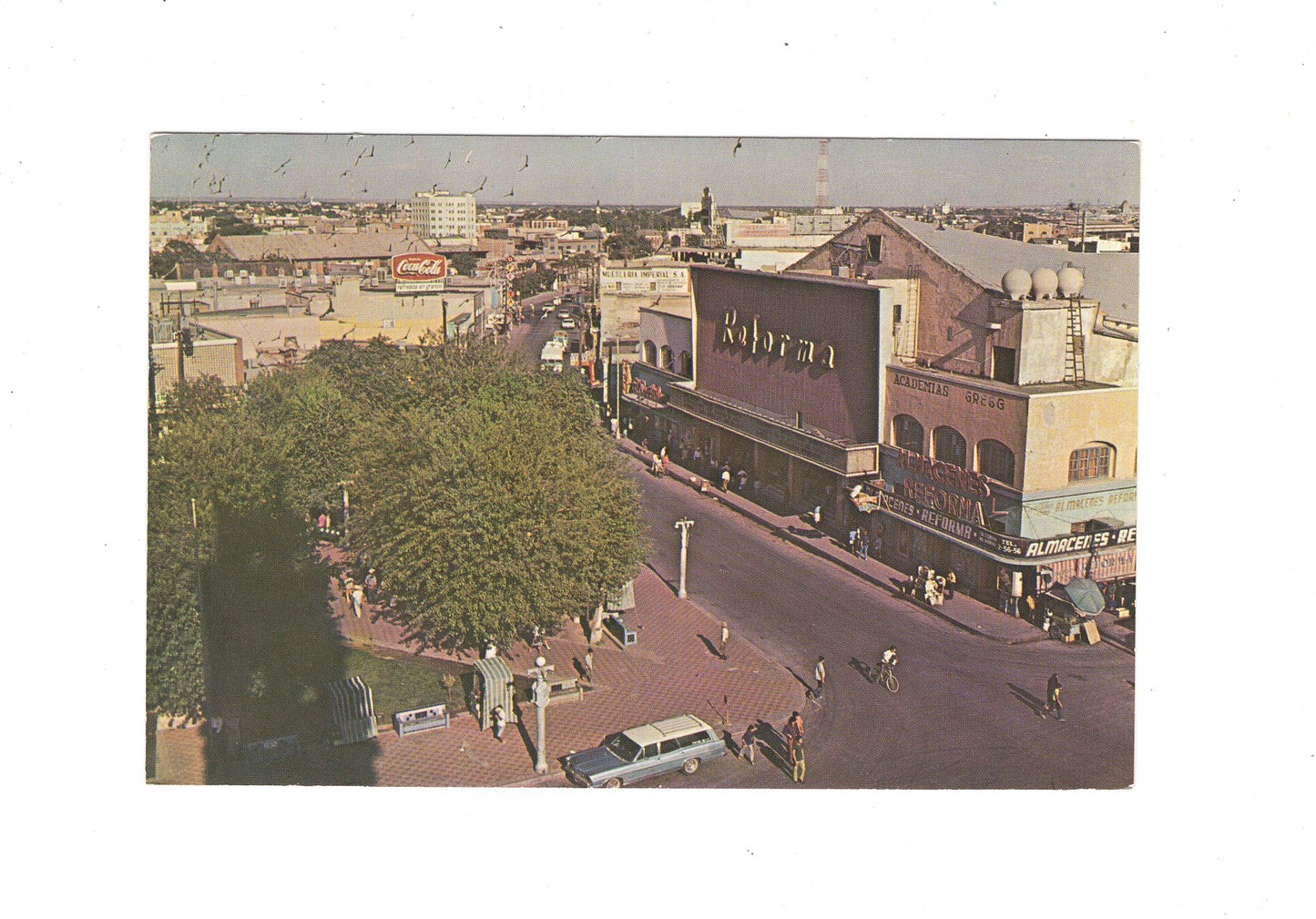 Ansichtskarte Juarez / Cine Reforma / Plaza de Armas / Mexiko