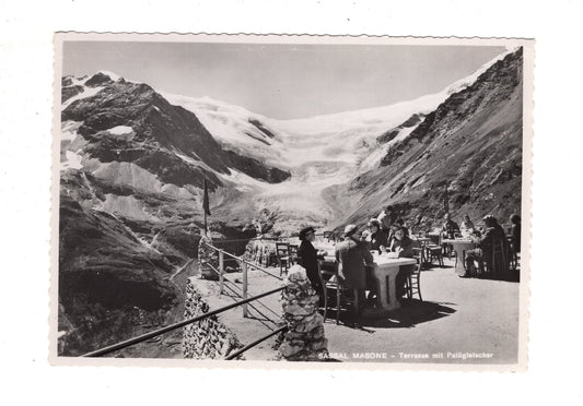 Ansichtskarte Restaurant Sassal Masone - Alp Grüm / Schweiz