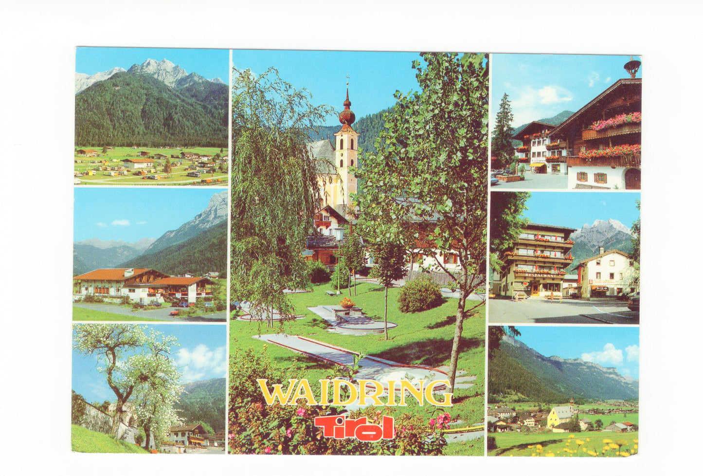 Ansichtskarte Waidring / Tirol / Österreich