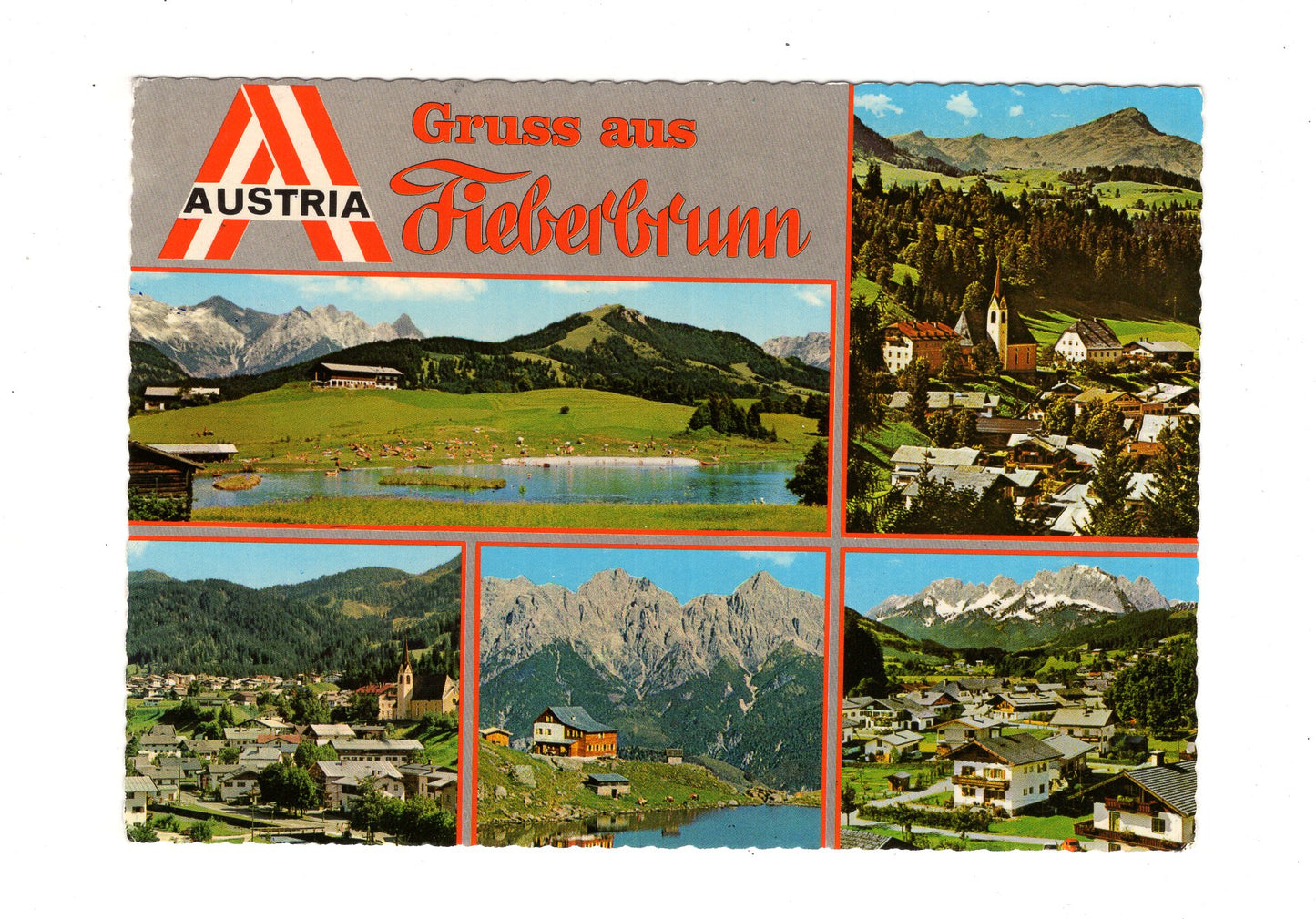 Ansichtskarte Fieberbrunn / Tirol / Österreich