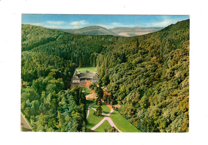 Ansichtskarte Bad Wildungen / Kurpark mit Wandelhalle