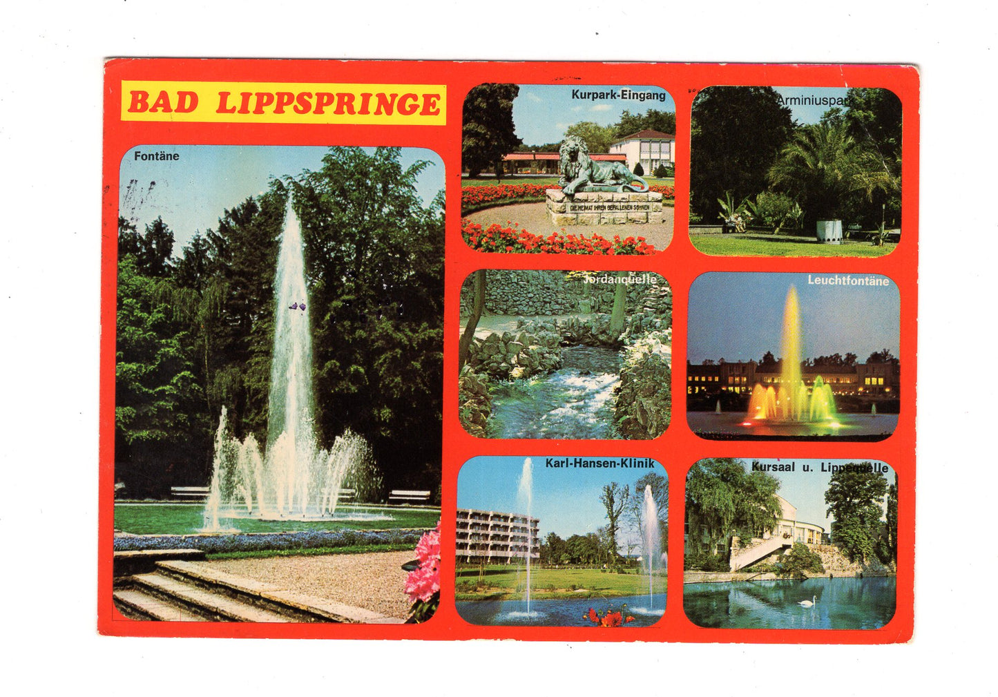 Ansichtskarte Bad Lippspringe / Westfalen