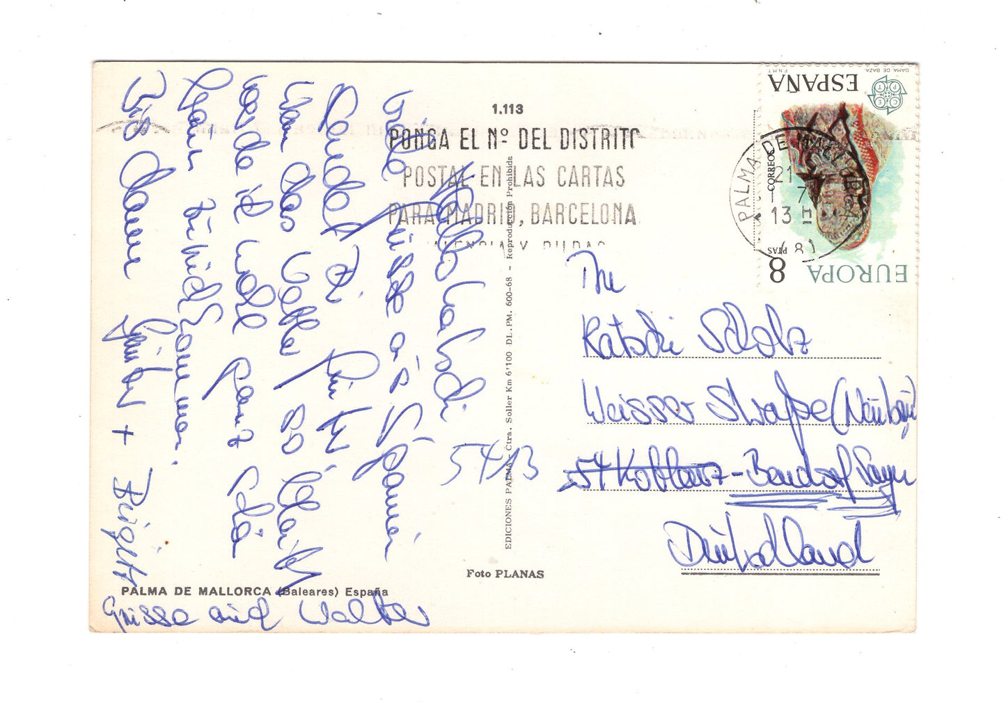 Ansichtskarte Mallorca / Palma de Mallorca / Spanien