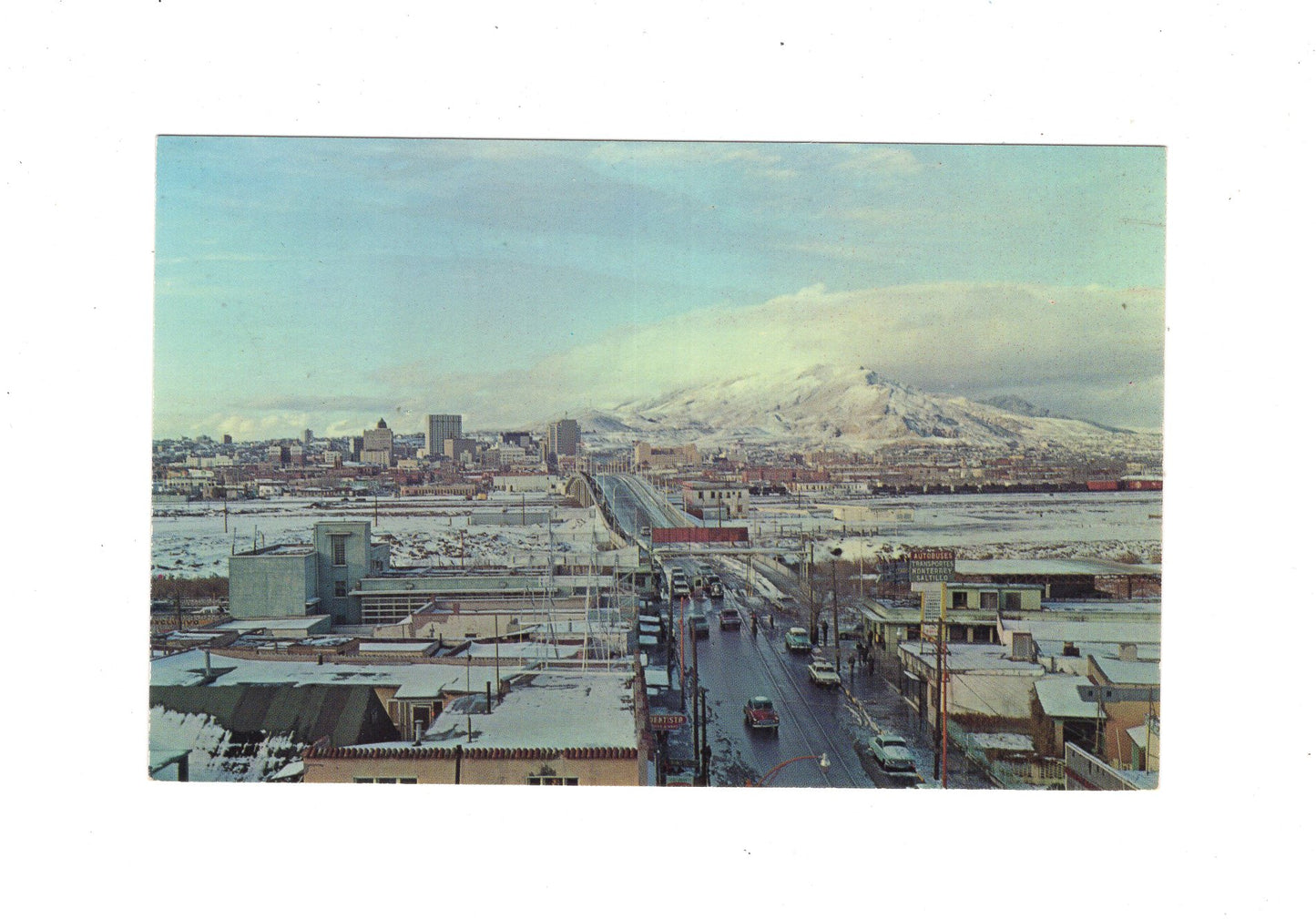 Ansichtskarte Juarez / Nevado del Puente de la Buena Vecindad / Mexiko