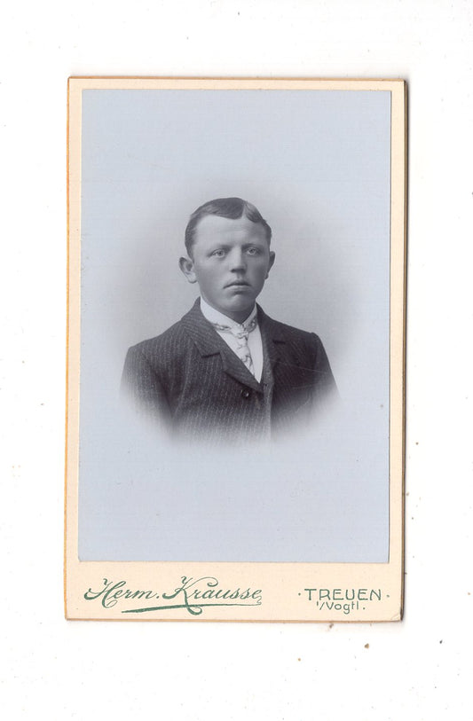 Fotografie Herrenportrait - Treuen im Vogtland 1890er