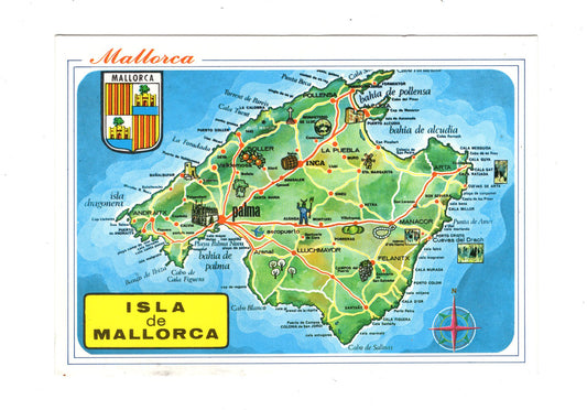Ansichtskarte Mallorca / Spanien