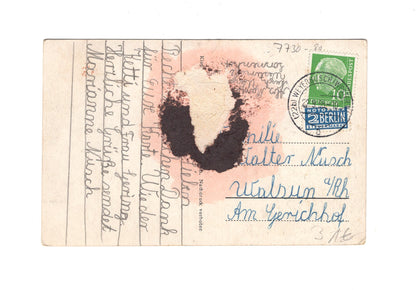 Ansichtskarte Der schöne Westerwald / Waldbächlein