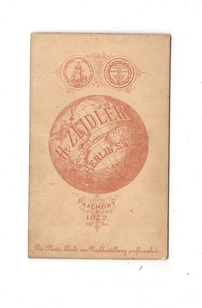 Fotografie Feine Dame - Berlin 1870er / CDV L1-32