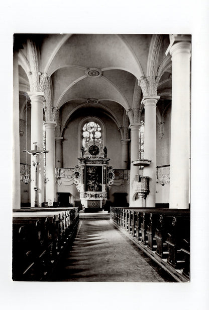 Ansichtskarte Marienberg / Sachsen / St. Marienkirche