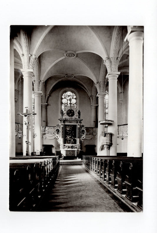 Ansichtskarte Marienberg / Sachsen / St. Marienkirche