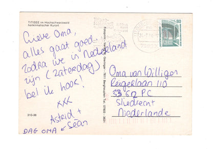 Ansichtskarte Titisee im Hochschwarzwald / G1-65