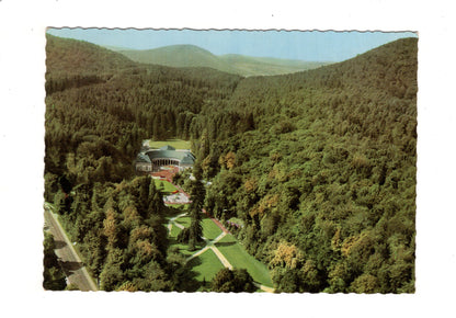 Ansichtskarte Bad Wildungen / Kurpark mit Wandelhalle