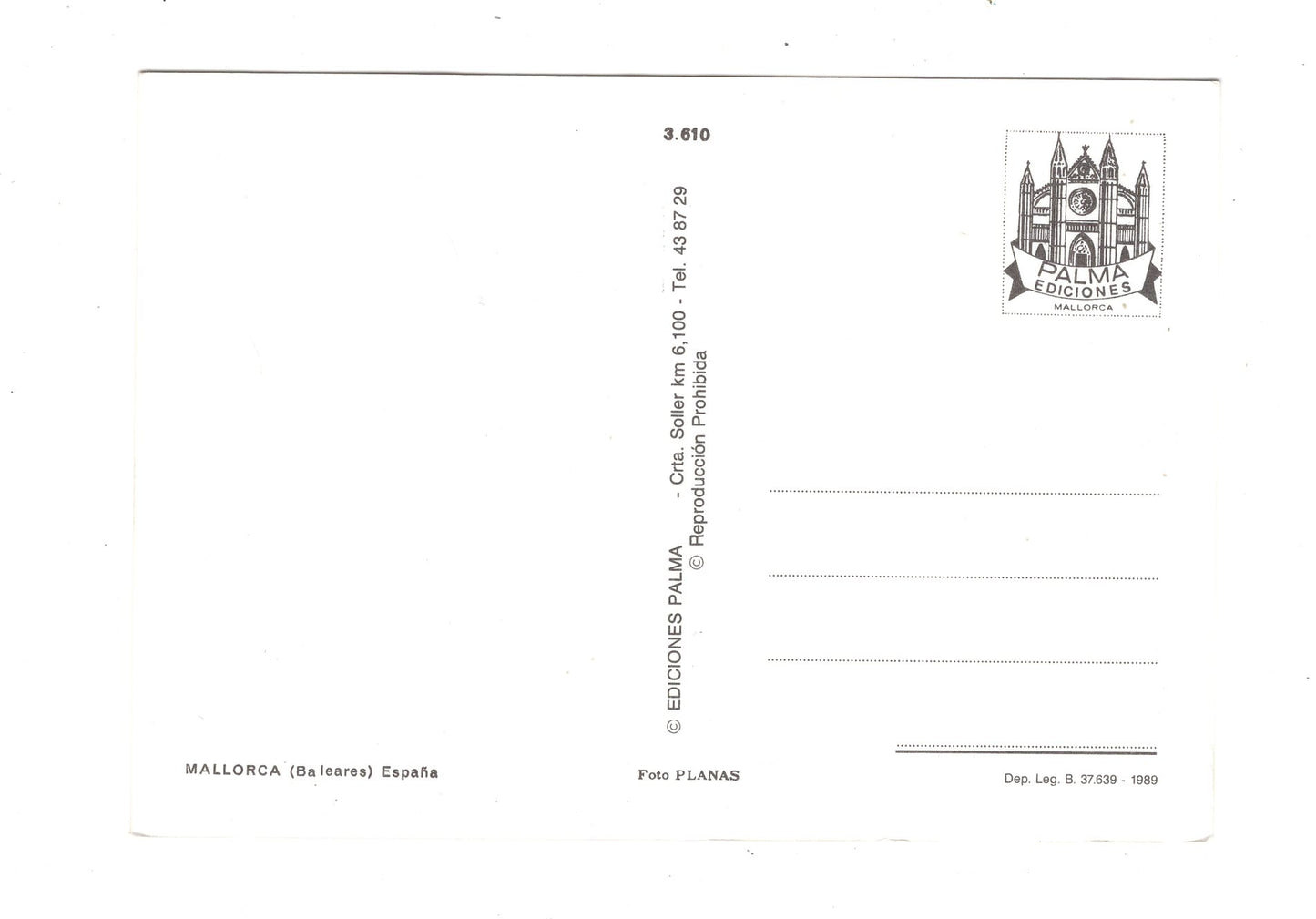 Ansichtskarte Mallorca / Spanien