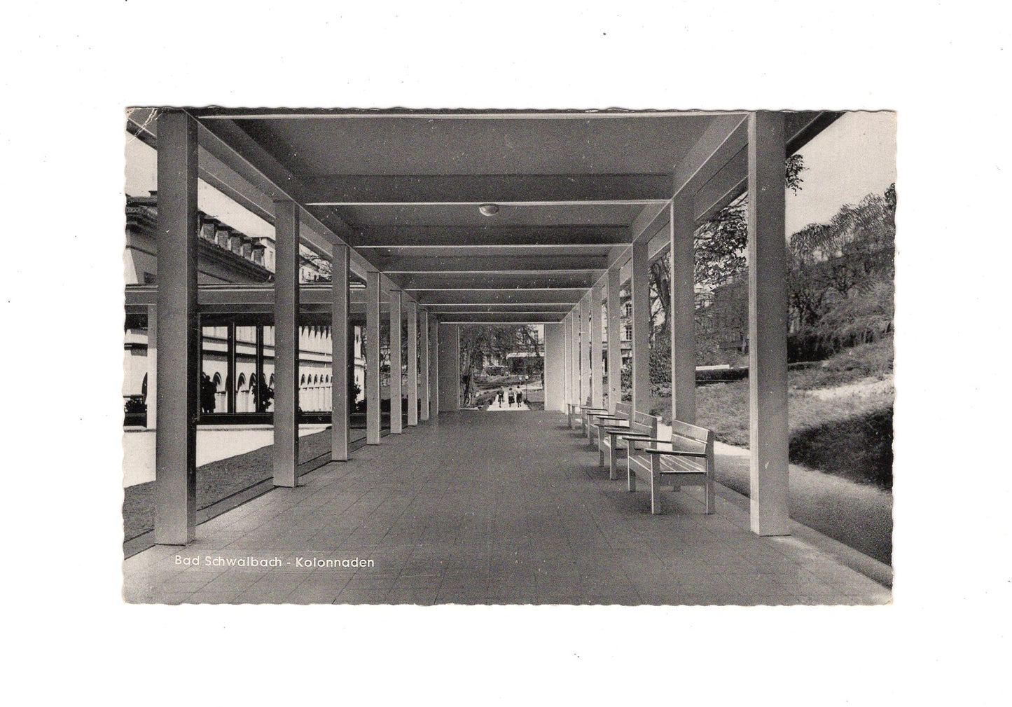 Ansichtskarte Bad Schwalbach / Kolonnaden