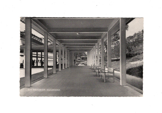 Ansichtskarte Bad Schwalbach / Kolonnaden