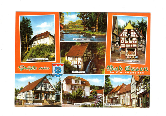Ansichtskarte Bad Essen im Wiehengebirge / Hotel Friedrichshöhe +++