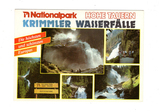 Ansichtskarte Krimmler Wasserfälle / Nationalpark Hohe Tauern / Österreich
