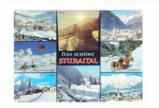 Ansichtskarte Stubaital / Tirol / Österreich